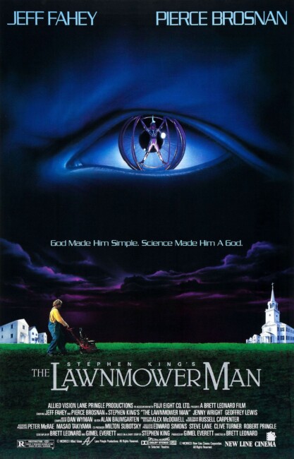 The Lawnmower Man (1992) poster