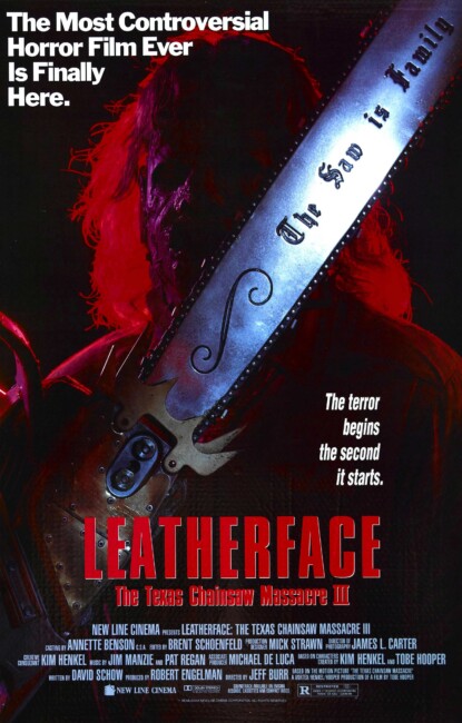 Leatherface: Texas Chainsaw Massacre III (1990) poster