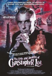 The Life and Deaths of Christopher Lee (2024) poster