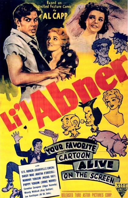 Li'l Abner (1940) poster