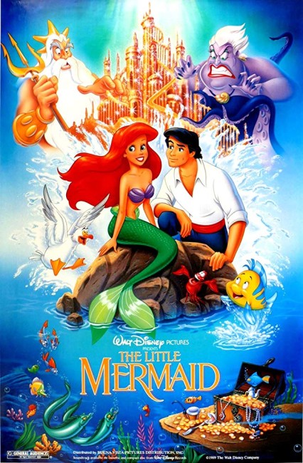 The Little Mermaid (1989) poster