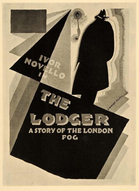 The Lodger: A Story of the London Fog (1927) poster