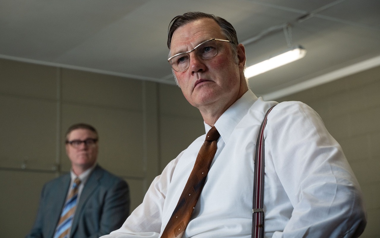 David Morrissey as DCS George Oldfield in The Long Shadow (2023)