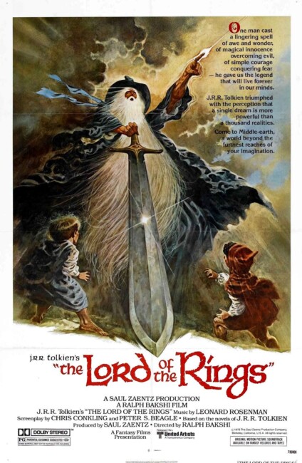 The Lord of the Rings (1978) poster