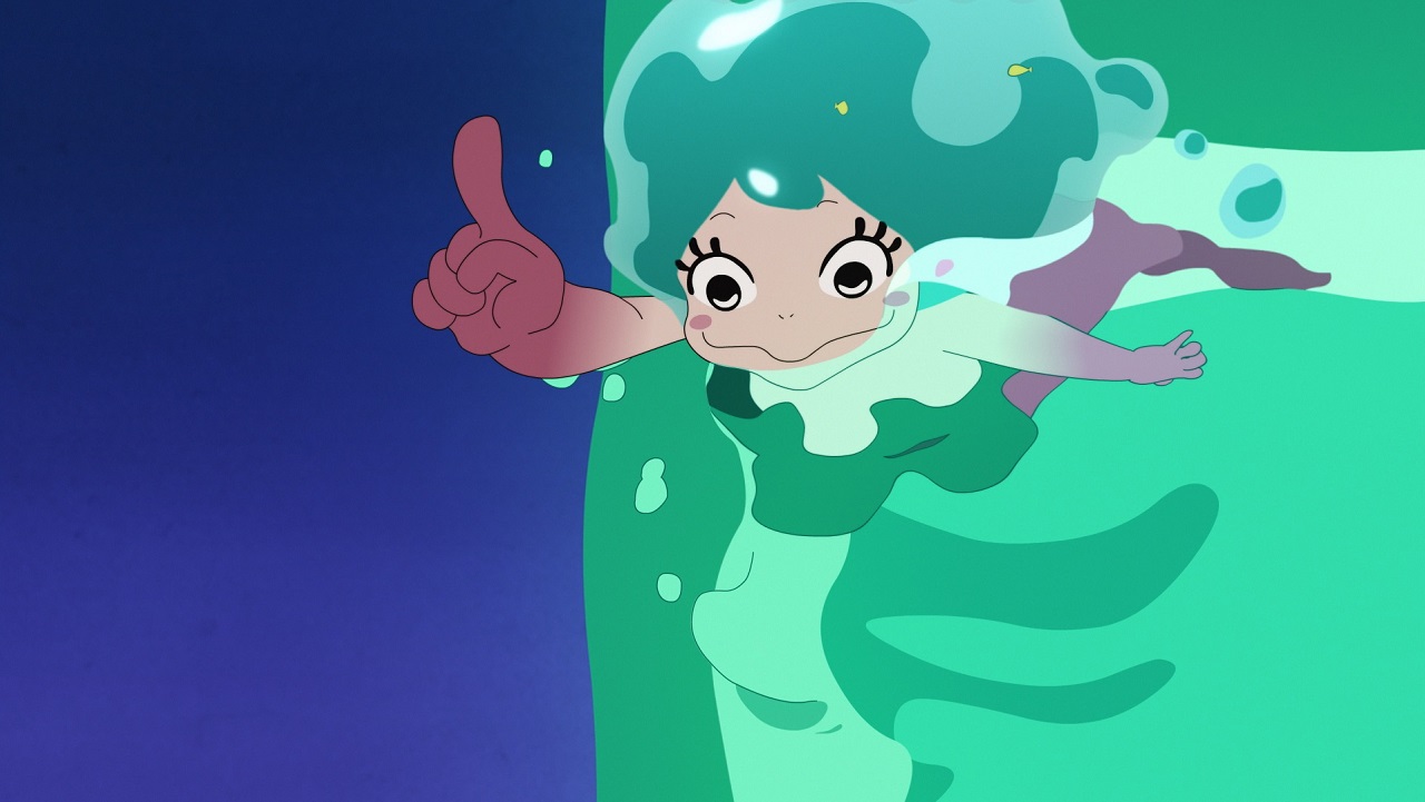 Lu the mermaid in Lu Over the Wall (2017)