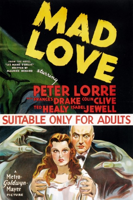 Mad Love (1935) poster