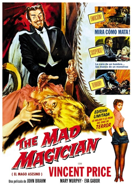 The Mad Magician (1954) poster