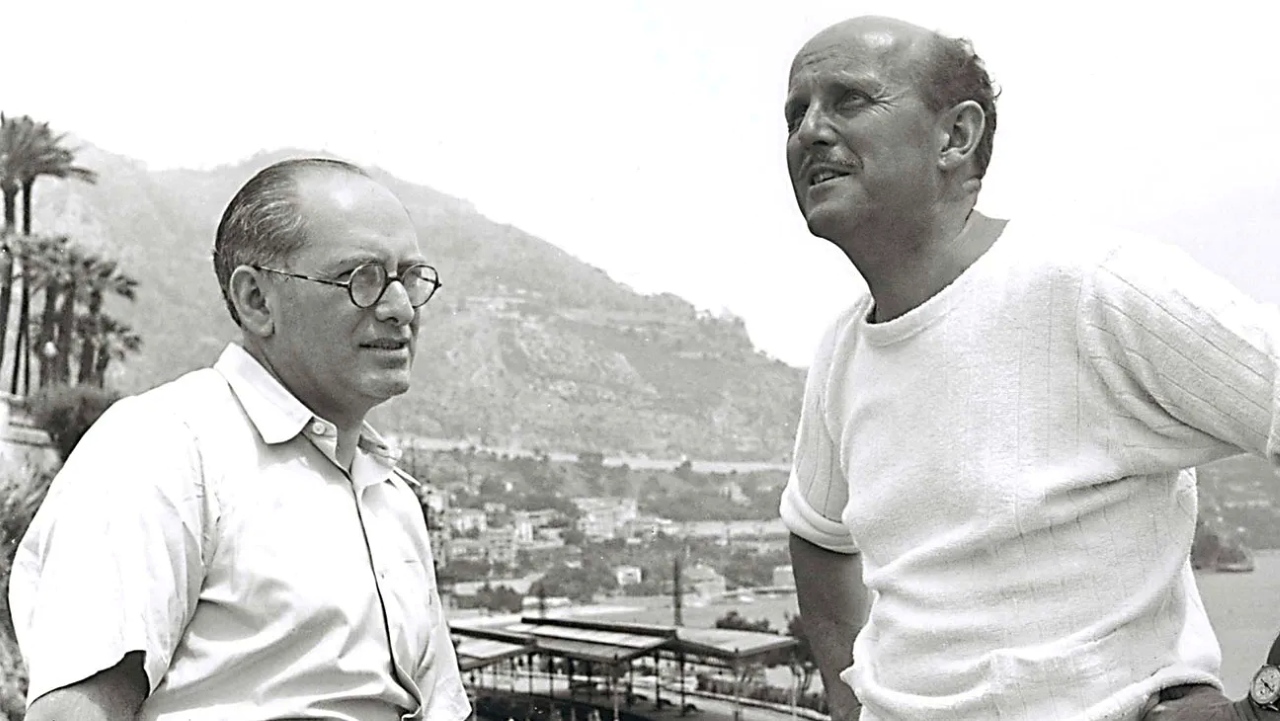Emeric Pressburger and Michael Powell in Made in England: The Films of Powell and Pressburger (2024)