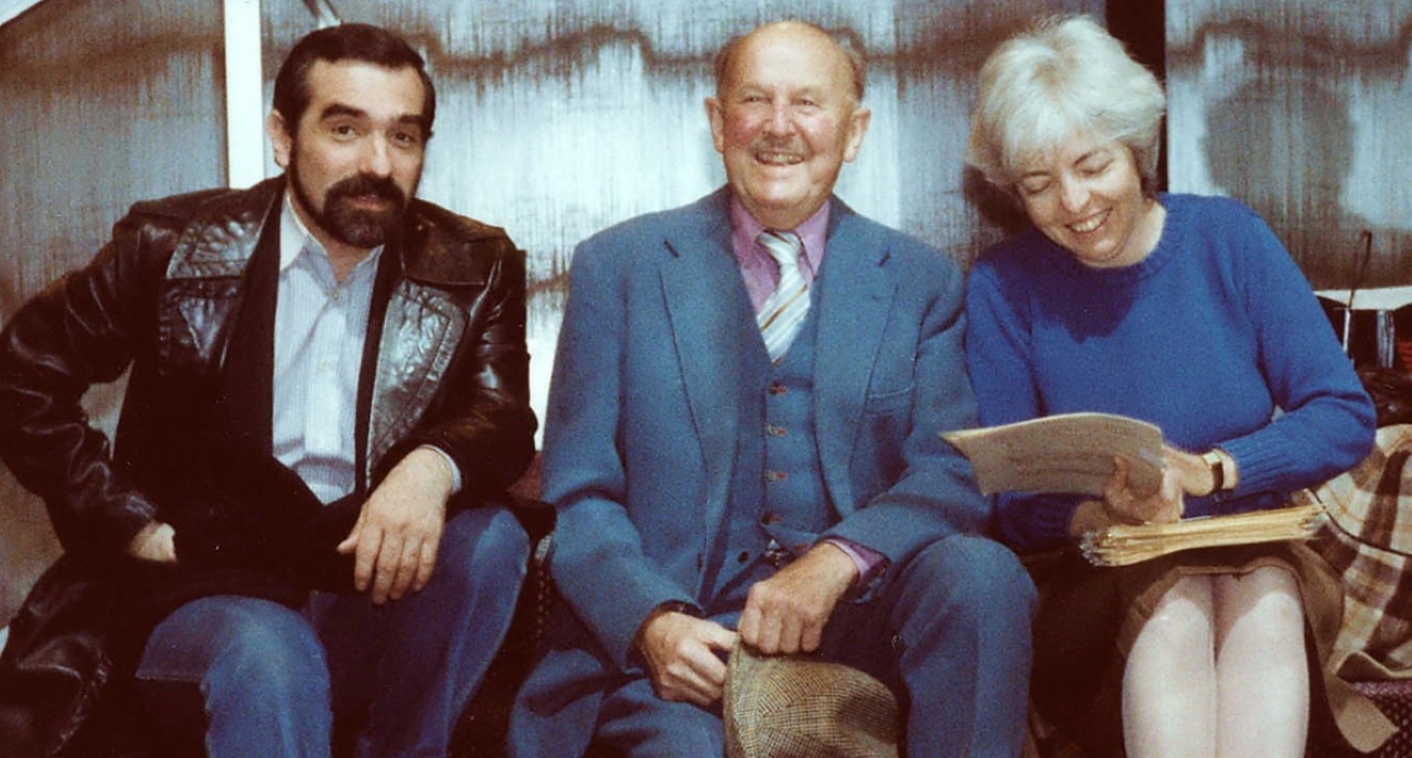 Martin Scorsese, Michael Powell and Thelma Schoonmacher in Made in England: The Films of Powell and Pressburger (2024)