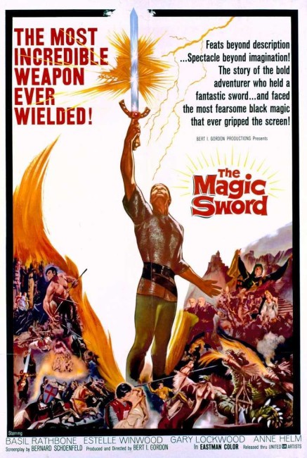 The Magic Sword (1962) poster