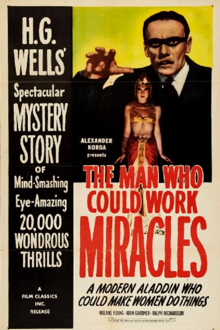 The Man Who Could Work Miracles (1937) poster