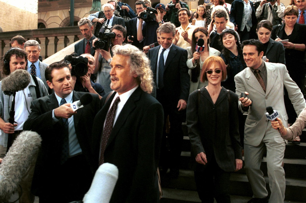 Billy Connolly and Judy Davis go to court in The Man Who Sued God (2001)