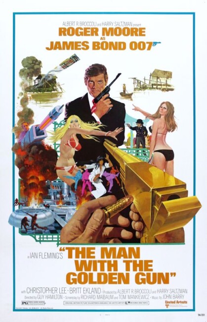 The Man with the Golden Gun (1974) poster