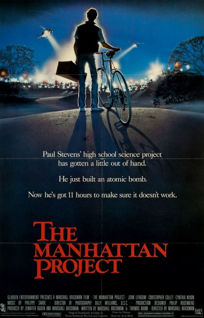 The Manhattan Project (1986) poster