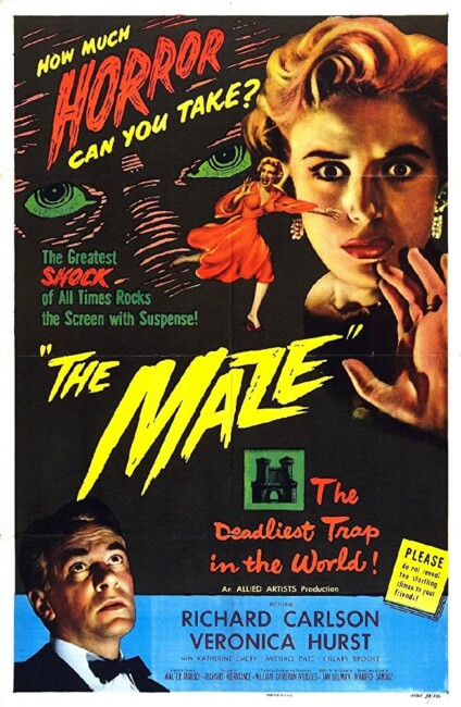 The Maze (1953) poster