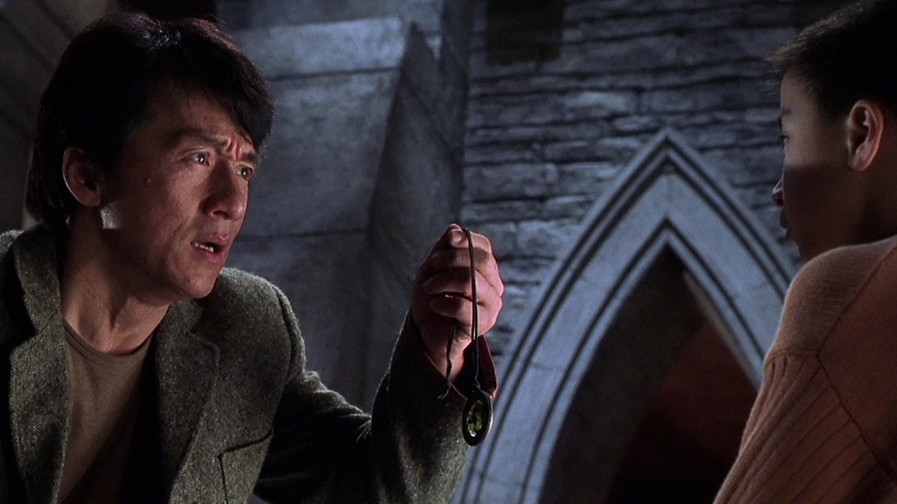 Jackie Chan and Alexander Bao in The Medallion (2003)