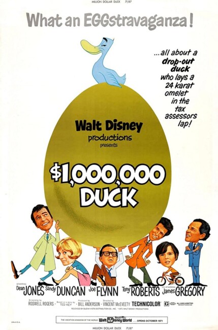 The Million Dollar Duck (1971) poster