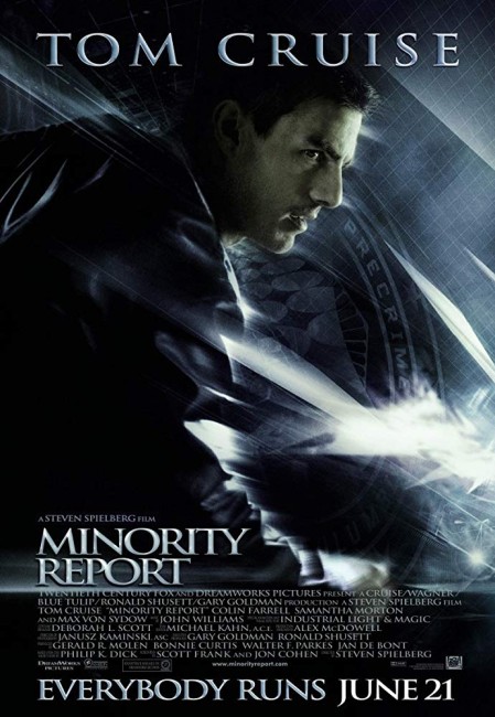 Minority Report (2002) poster
