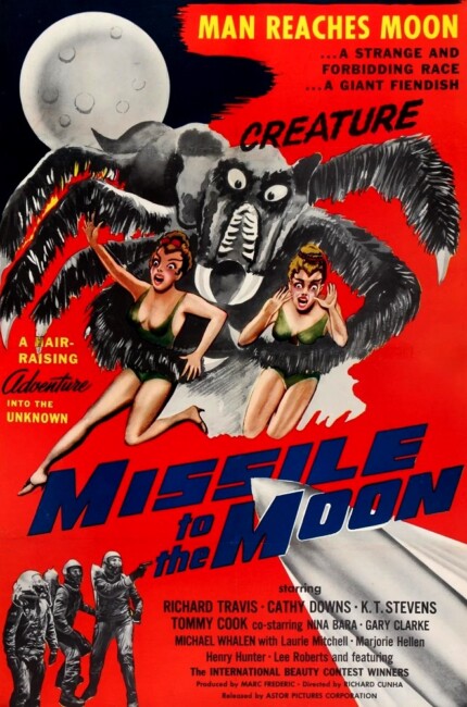 Missile to the Moon (1958) poster