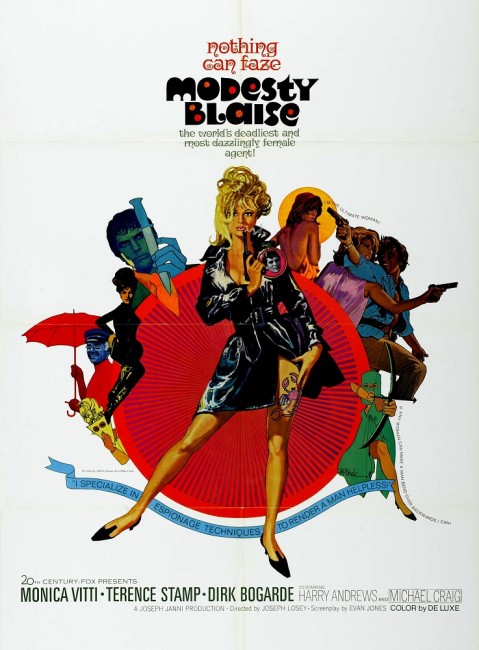Modesty Blaise (1966) poster