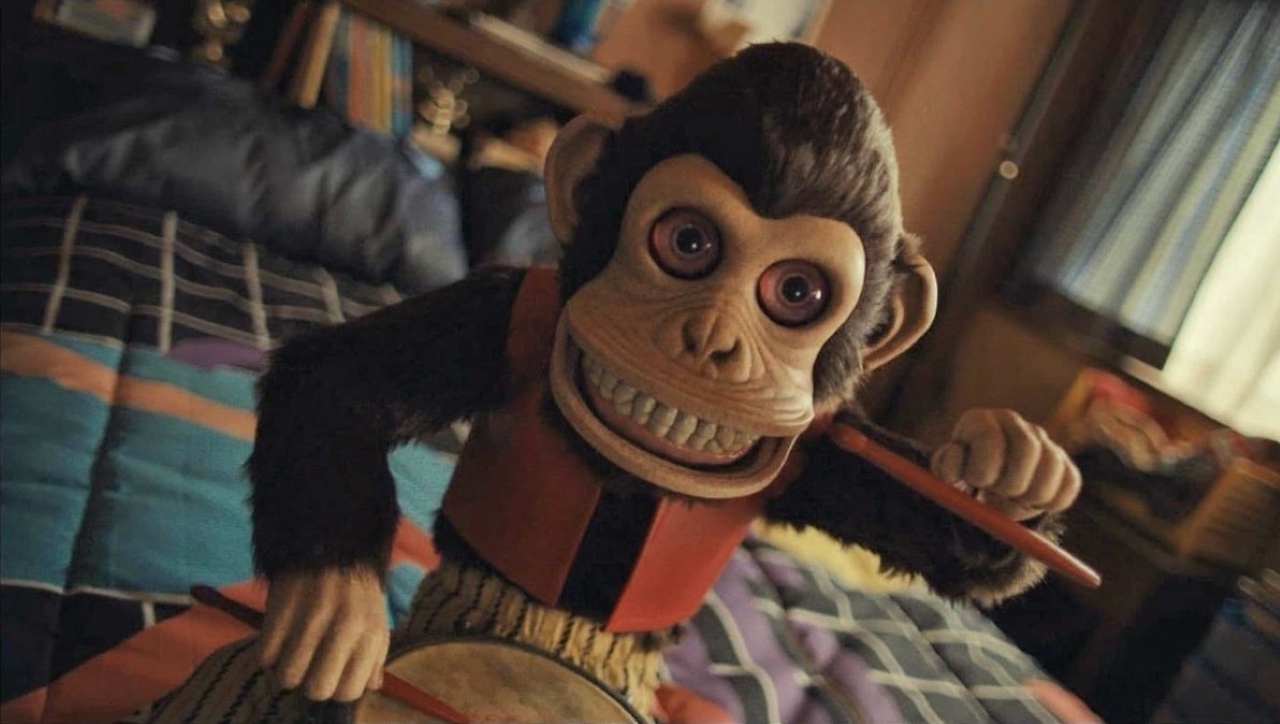 The cursed toy monkey in The Monkey (2025)