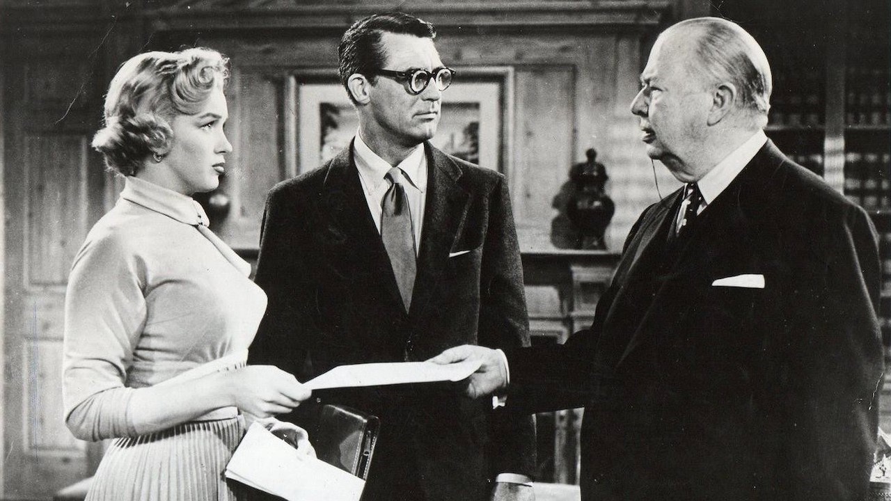 Marilyn Monroe, Cary Grant and Charles Coburn in Monkey Business (1952)