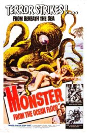 Monster from the Ocean Floor (1954) poster