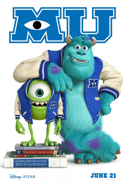Monsters University (2013) poster