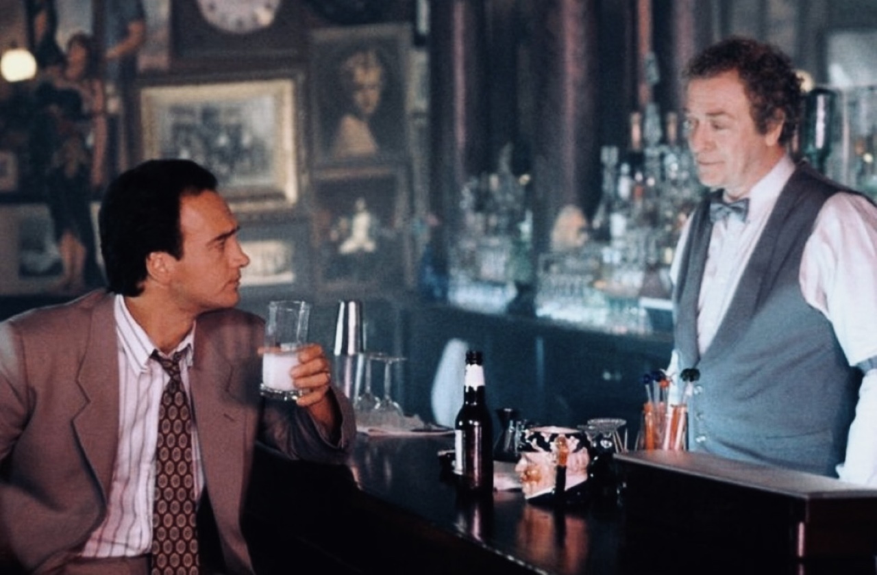 James Belushi and angel Michael Caine in Mr Destiny (1990)