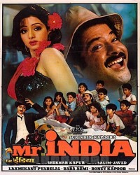 Mr India (1987) poster