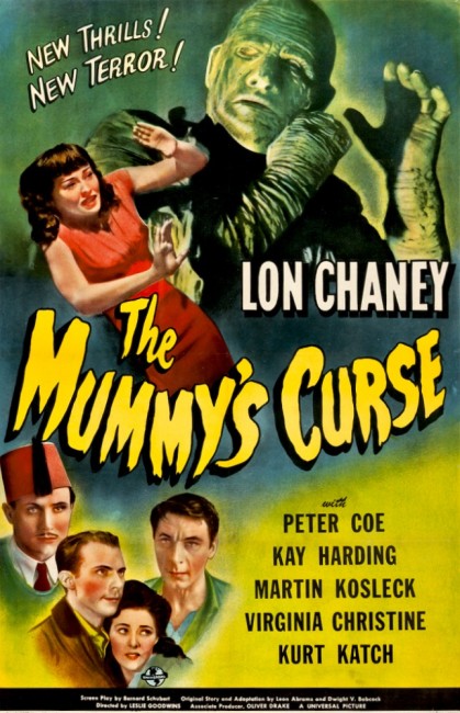 The Mummy's Curse (1944) poster