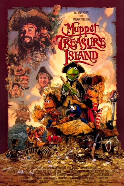 Muppet Treasure Island (1996) poster