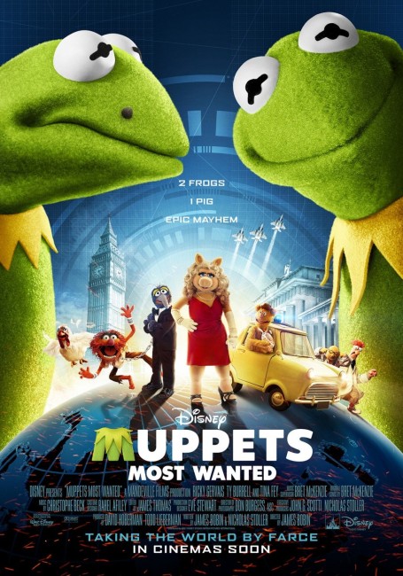 Muppets Most Wanted (2014) poster