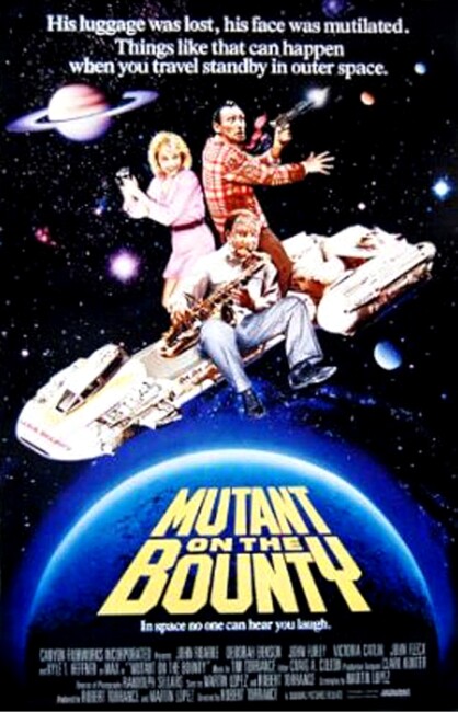 Mutant on the Bounty (1989) poster