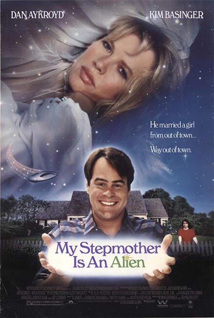 My Stepmother is an Alien (1988) poster