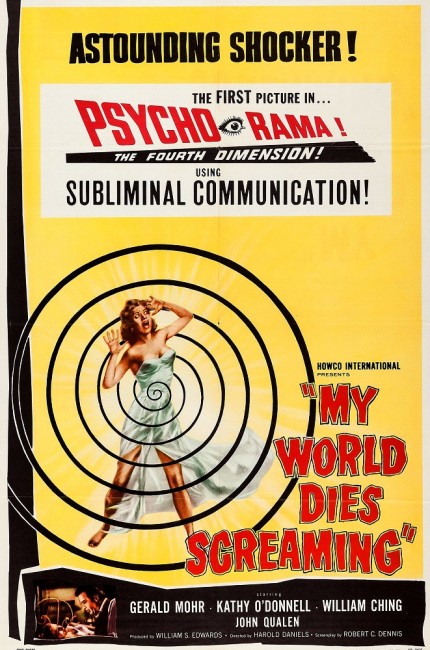 My World Dies Screaming (1958) poster
