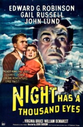 Night Has a Thousand Eyes (1948) poster