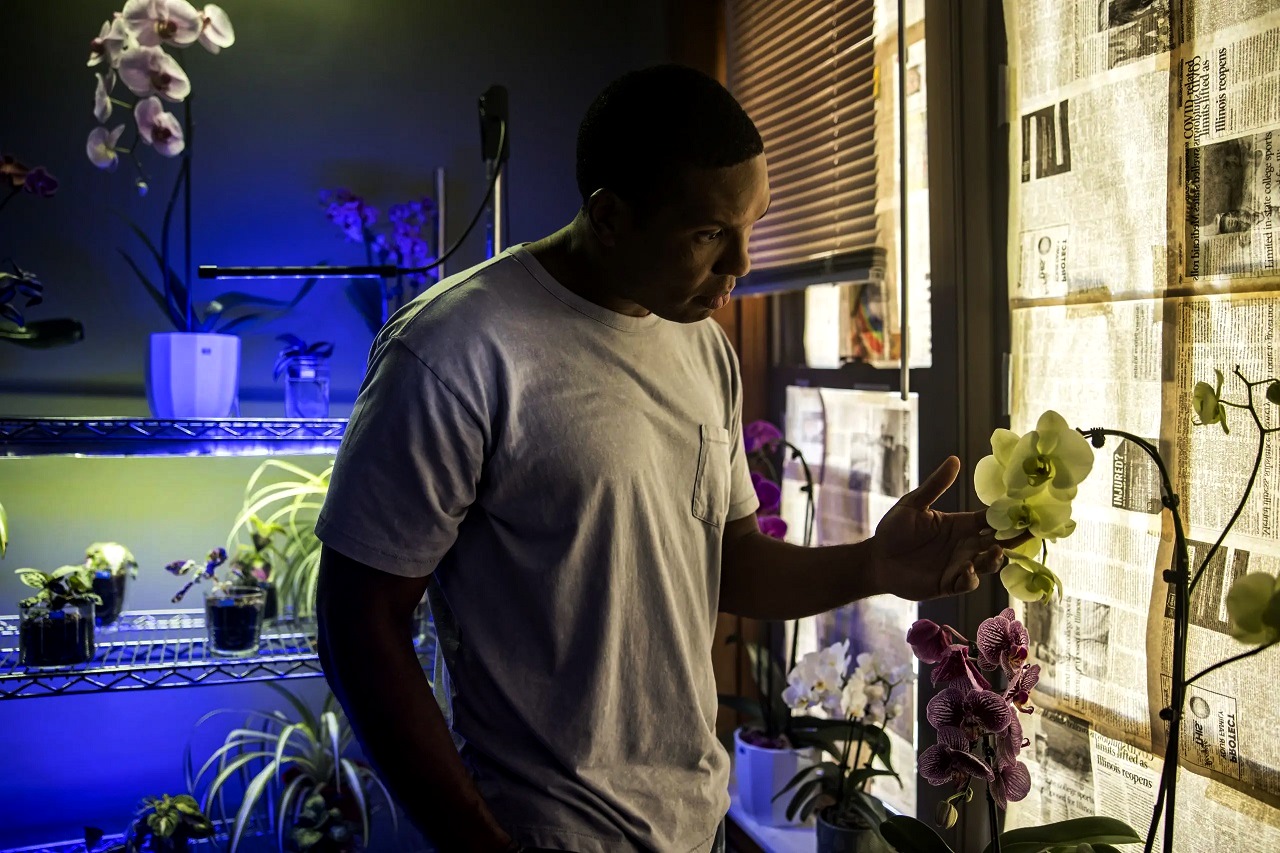 Geno Walker in isolation in his apartment in Night's End (2022)