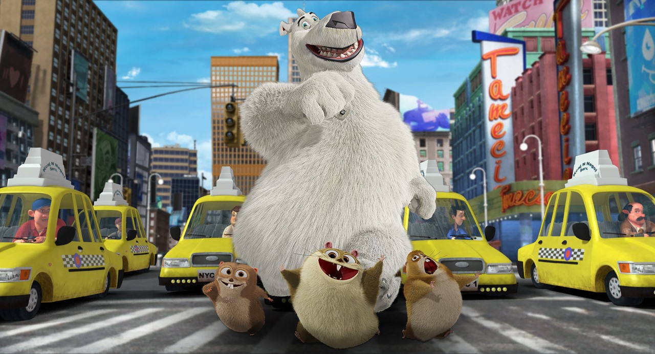 Norm the polar bear in Norm of the North (2016)