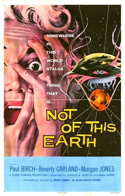 Not of This Earth (1957) poster