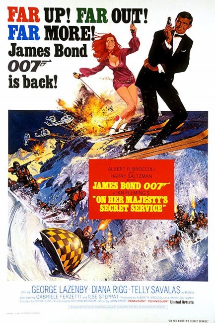 On Her Majesty's Secret Service (1969) poster