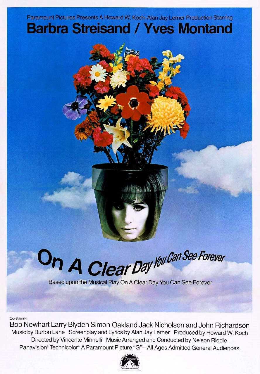 On a Clear Day You Can See Forever (1970) poster