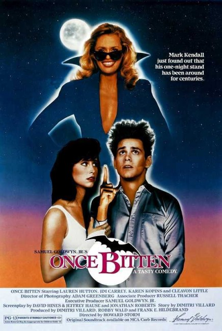 Once Bitten (1985) poster
