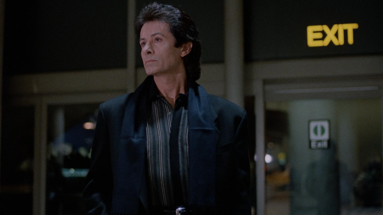 George Chakiris as vampire Michael Fury in Pale Blood (1990)