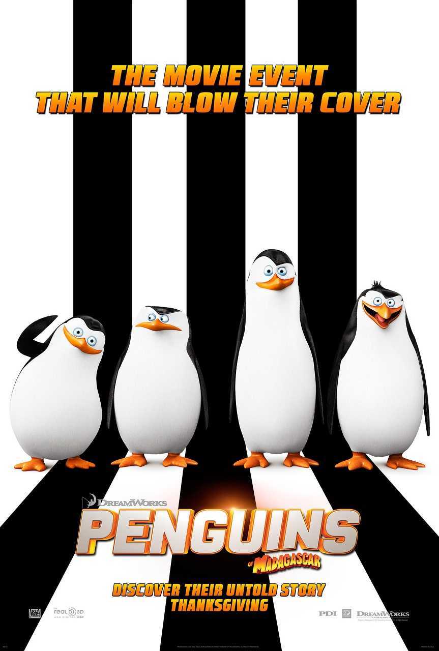 Penguins of Madagascar (2014) poster