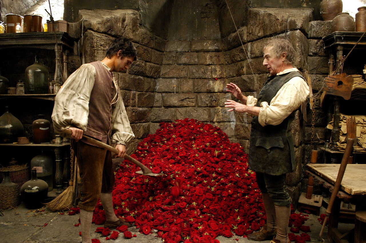 Jean-Baptiste Grenouille (Ben Whishaw) and Giuseppe Baldini (Dustin Hoffman) in Perfume: The Story of a Murderer (2006)