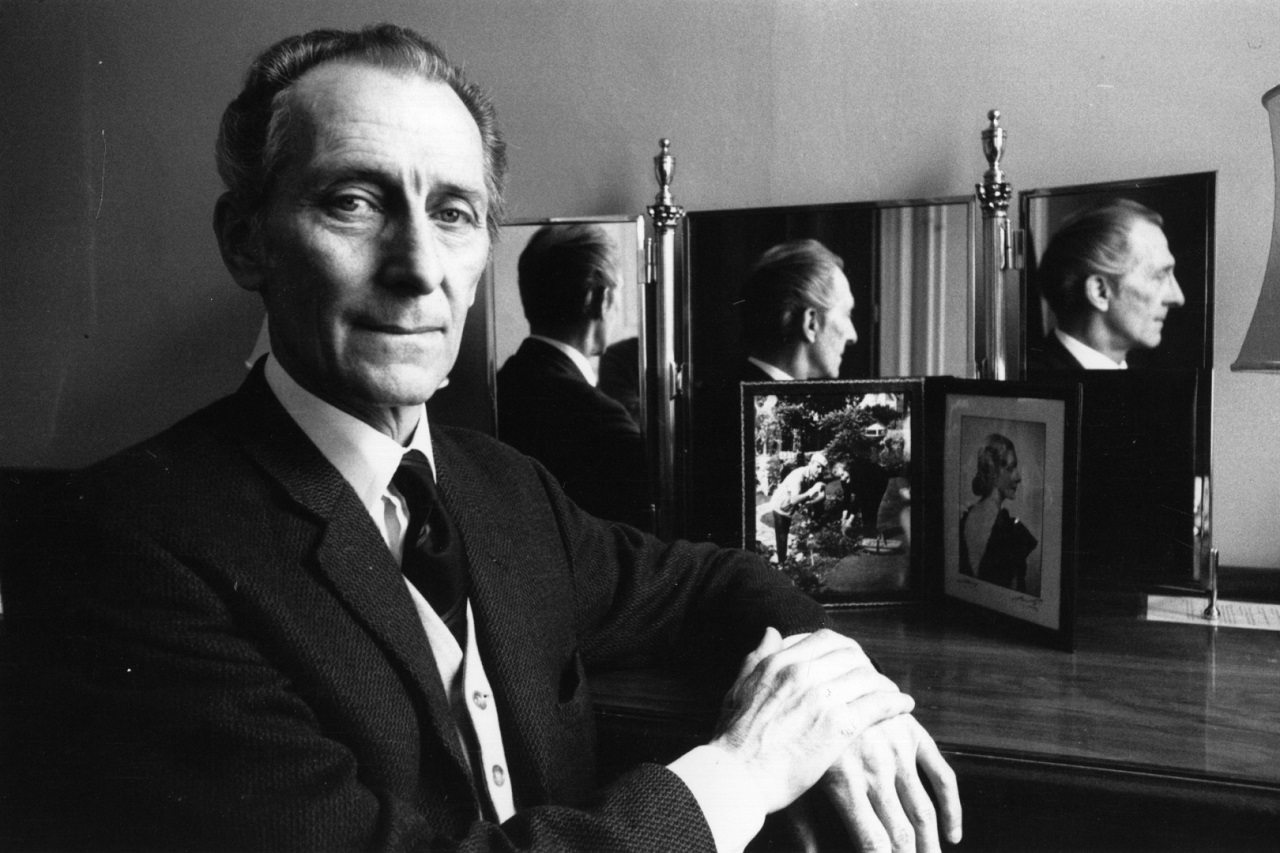 Actor Peter Cushing profiled in Peter Cushing: In His Own Words