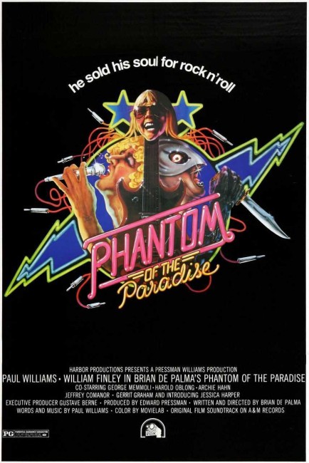 The Phantom of the Paradise (1974) poster