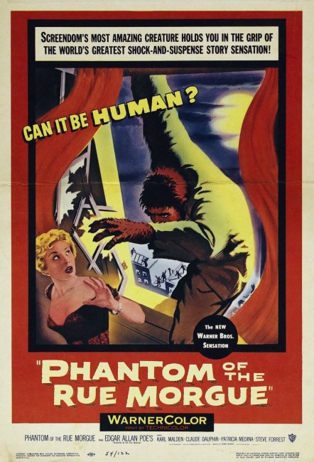 Phantom of the Rue Morgue (1954) poster