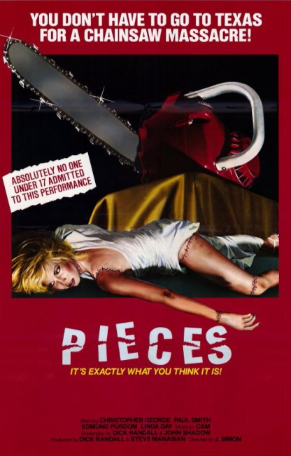 Pieces (1983) poster